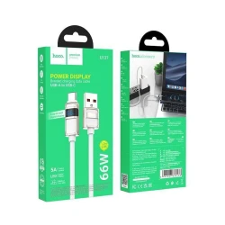 Кабель USB Hoco U137 USB-A to USB-C White