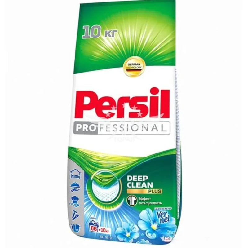 Universal yuyucu toz Persil Professional Deep Clean Plus istənilən paltarlar üçün, avtomat, ətirli, 10 kq, 66 yuma Universal yuyucu toz Persil Professional Deep Clean Plus istənilən paltarlar üçün, avtomat, ətirli, 10 kq, 66 yuma