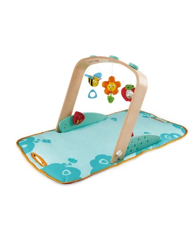 Oyun xalçası Hape E0045A Portable Baby Gym, 59x13x53 sm