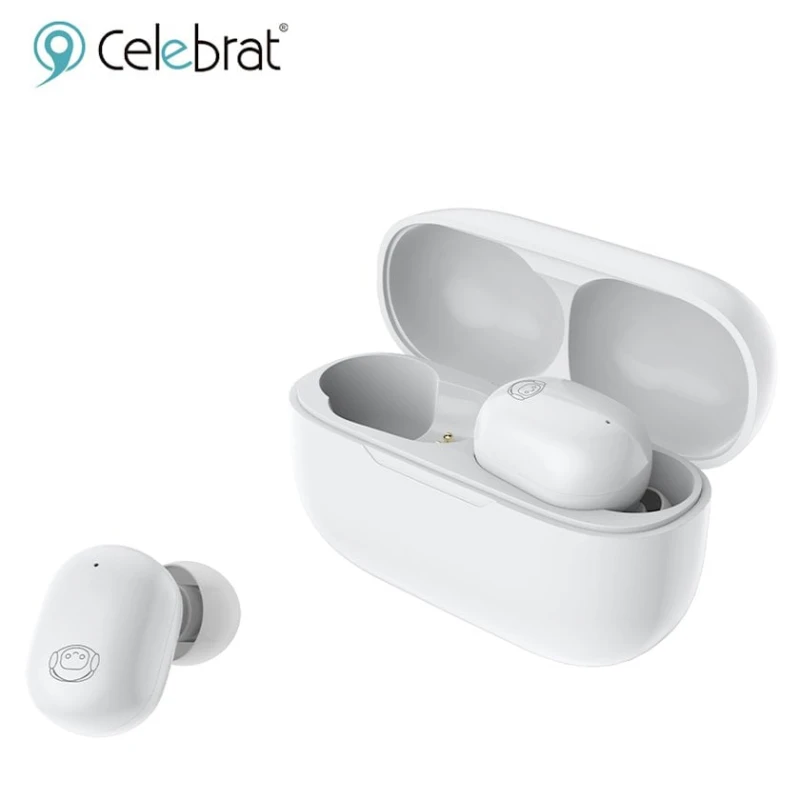 Simsiz qulaqlıq Celebrat TWS W7 White Simsiz qulaqlıq Celebrat TWS W7 White