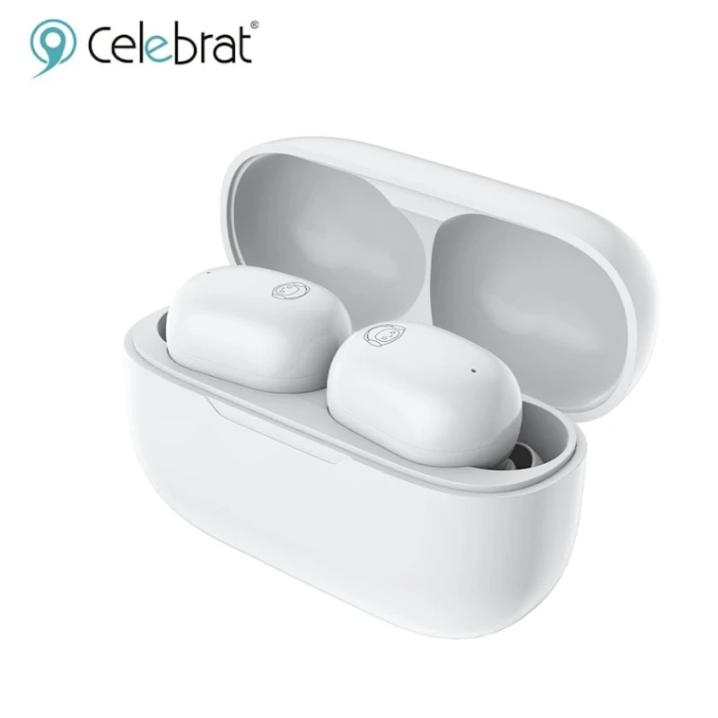 Simsiz qulaqlıq Celebrat TWS W7 White Simsiz qulaqlıq Celebrat TWS W7 White