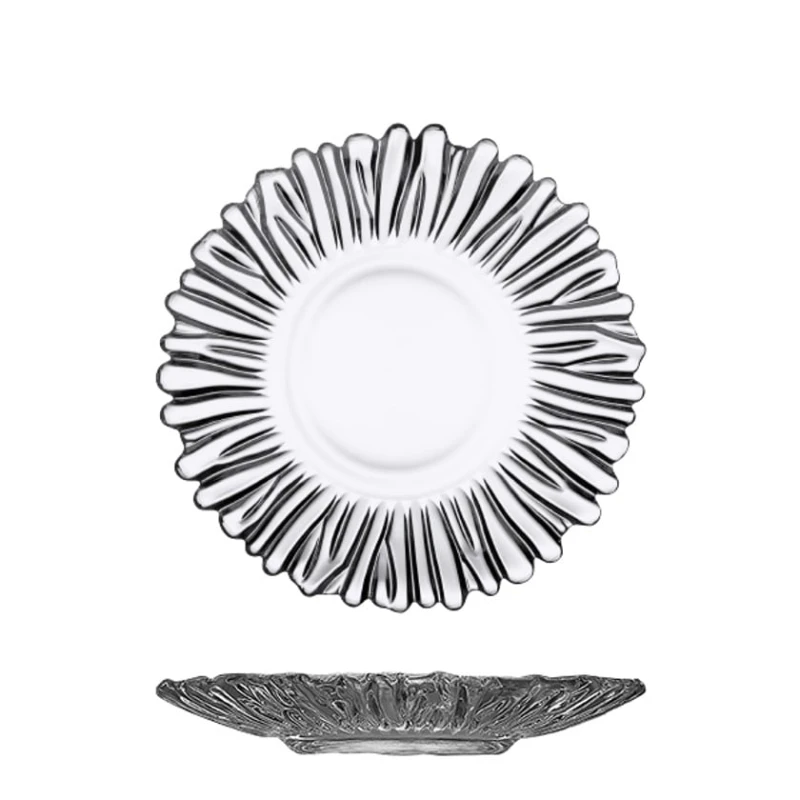 Набор блюдец Pasabahce Aurora 10531, стекло, прозрачный, 6 шт Набор блюдец Pasabahce Aurora 10531, стекло, прозрачный, 6 шт