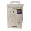 Адаптер Samsung TELEDOCTOR-50W/25W Power Duo 2PD белый Адаптер Samsung TELEDOCTOR-50W/25W Power Duo 2PD белый