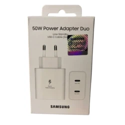 Адаптер Samsung TELEDOCTOR-50W/25W Power Duo 2PD белый Адаптер Samsung TELEDOCTOR-50W/25W Power Duo 2PD белый