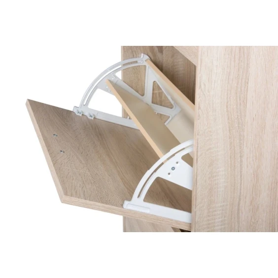 Ayaqqabı üçün tumba Art Mebel 78, laminat, bej, 130x40x30 sm