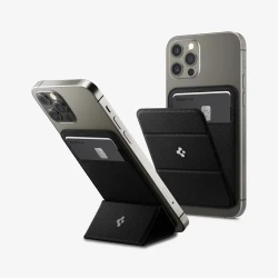 Kartlar üçün çexol Spigen Smart Fold MagFit MagSafe Black