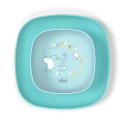 Набор тарелок Chicco, голубой, 12+ месяцев