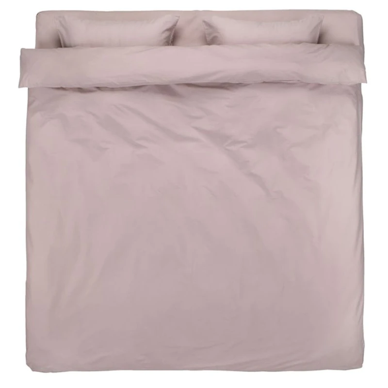 Комплект постельного белья JYSK Ellen, пододеяльник 200x220, простыня 240x260, 2 наволочки 50x70, двуспальный, хлопок, фиолетовый