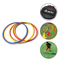 Təlim üçün dairə dəsti Aspo Speed, 40 sm, rəngbərəng, plastik, 12 əd