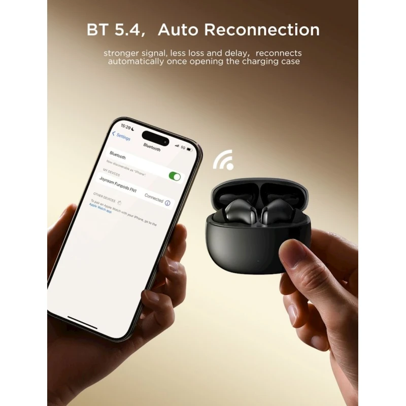 Беспроводные наушники Joyroom JR-FN1 True Wireless White Беспроводные наушники Joyroom JR-FN1 True Wireless White