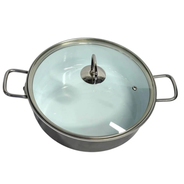 Кастрюля Vitross Bon appetit 8SH245S, серая, 3 л