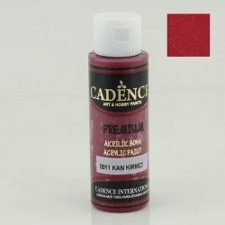 Декоративная акриловая краска Cadence Premium Acrylic Paint 0011 Blood Red, 70 мл