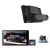 Videoqeydiyyatçı YKM Car DVR Triple Dash Cam, Black