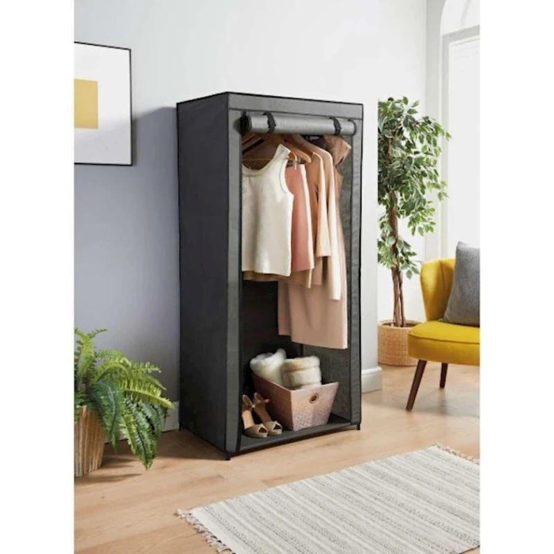 Портативный шкаф KOB168SER, серый, 75x45x175 см Портативный шкаф KOB168SER, серый, 75x45x175 см