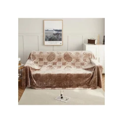 Плед MM Tekstil MM-111, коричневый, 170x240 см Плед MM Tekstil MM-111, коричневый, 170x240 см