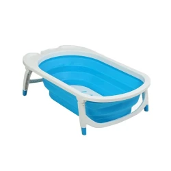 Ванночка для купания UM001000971, 0+, пластик, синяя, 83x49x23 см Ванночка для купания UM001000971, 0+, пластик, синяя, 83x49x23 см