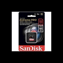 Yaddaş kartı Sandisk 32GB SDHC Extreme Pro (SDSDXXG-032G-GN4IN)