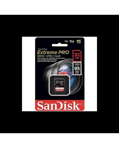 Yaddaş kartı Sandisk 32GB SDHC Extreme Pro (SDSDXXG-032G-GN4IN)