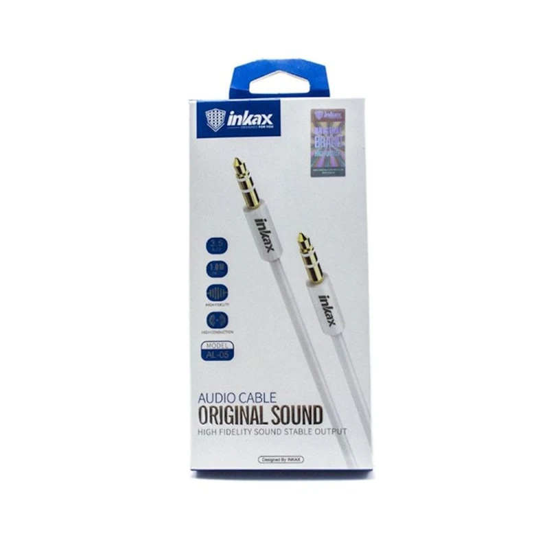 Audio kabel Inkax AL-05 White Audio kabel Inkax AL-05 White