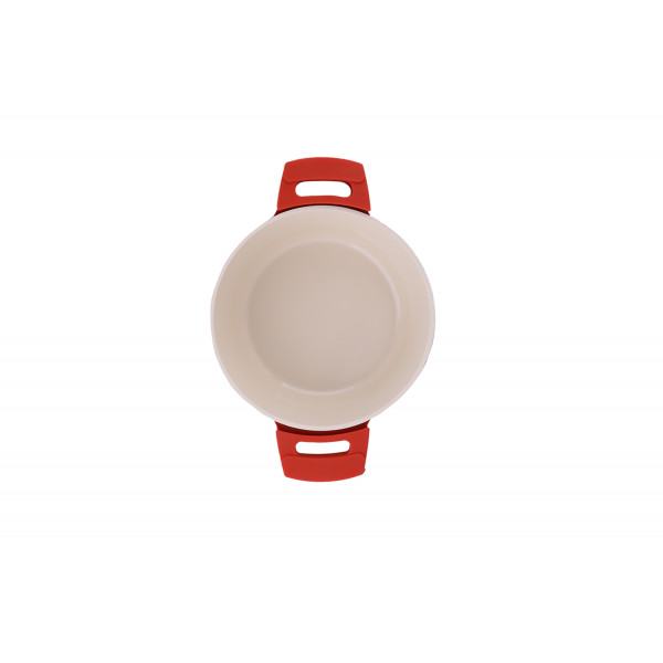 Горшок Зилан ЗЛН 0897 красный, 4л