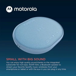 Портативная колонка Motorola ROKR 500 Blue Портативная колонка Motorola ROKR 500 Blue