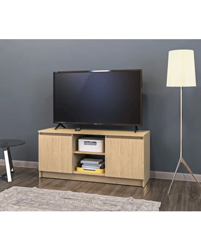 TV üçün tumba Letta 3563 TV1, 119x39.3x53.2 sm, LDSP, qəhvəyi