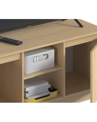 TV üçün tumba Letta 3563 TV1, 119x39.3x53.2 sm, LDSP, qəhvəyi