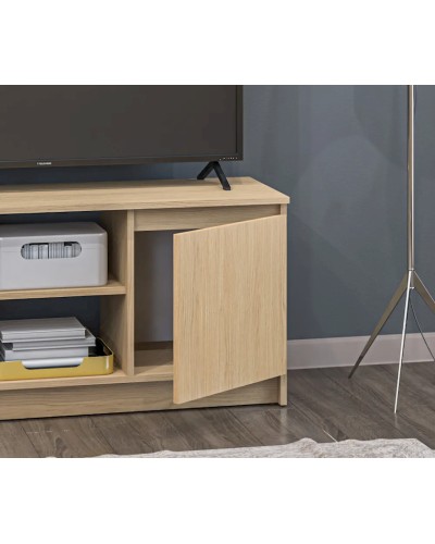 TV üçün tumba Letta 3563 TV1, 119x39.3x53.2 sm, LDSP, qəhvəyi
