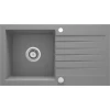 Кухонная мойка Deante Zorba ZQZS113, гранит, серый, 44x76 см