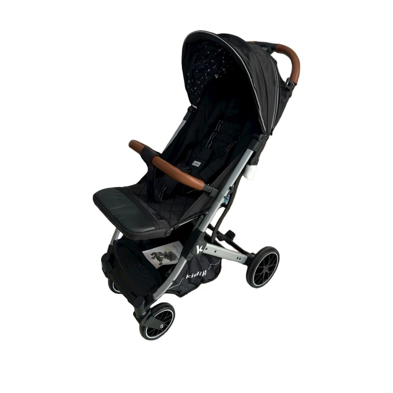 Детская коляска Kidilo K12, черная Детская коляска Kidilo K12, черная