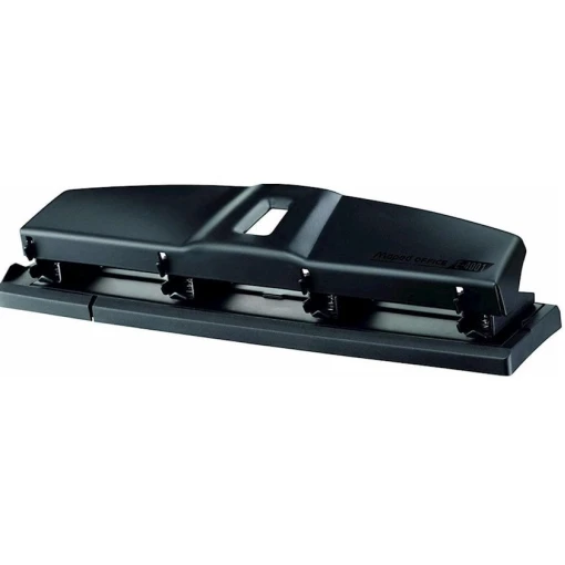 Дырокол Maped Essentials E4001 до 10/12 листов, металл, черный Дырокол Maped Essentials E4001 до 10/12 листов, металл, черный