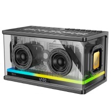 Portativ dinamik Hoco BS62 Flash Transparent 2.1 Channel, qara