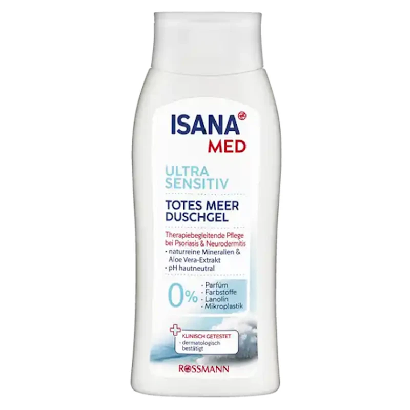 Duş geli Isana Med Ölü dəniz duzu ilə 250 ml