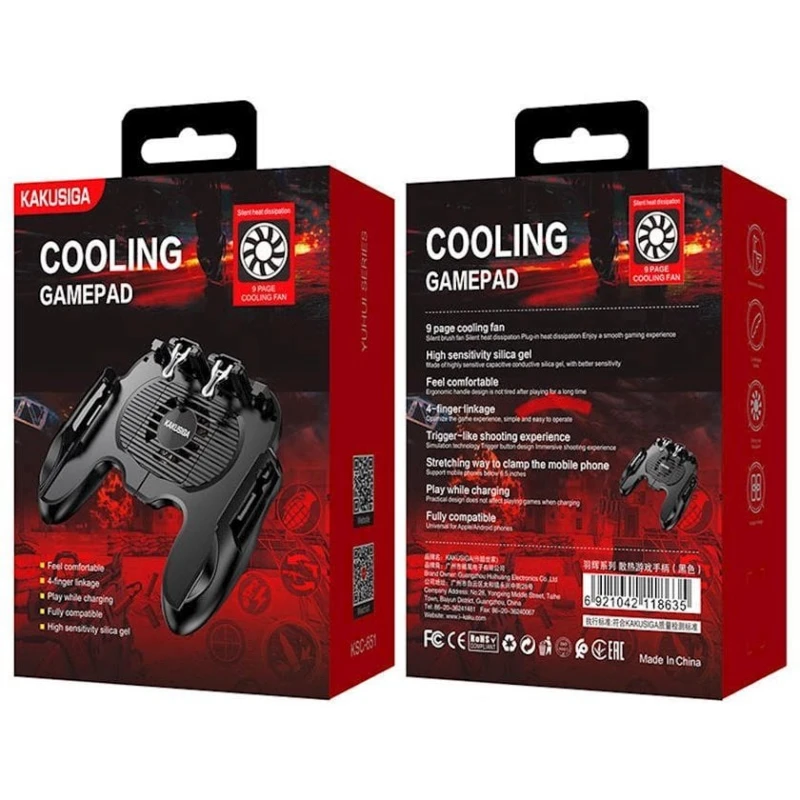 Qeympad-triqqer smartfon üçün Kaku Kakusiga KSC-651 Black Qeympad-triqqer smartfon üçün Kaku Kakusiga KSC-651 Black