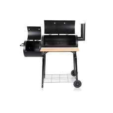 Гриль BBQ Smokerbarbecue qara, 104x58x114 sm