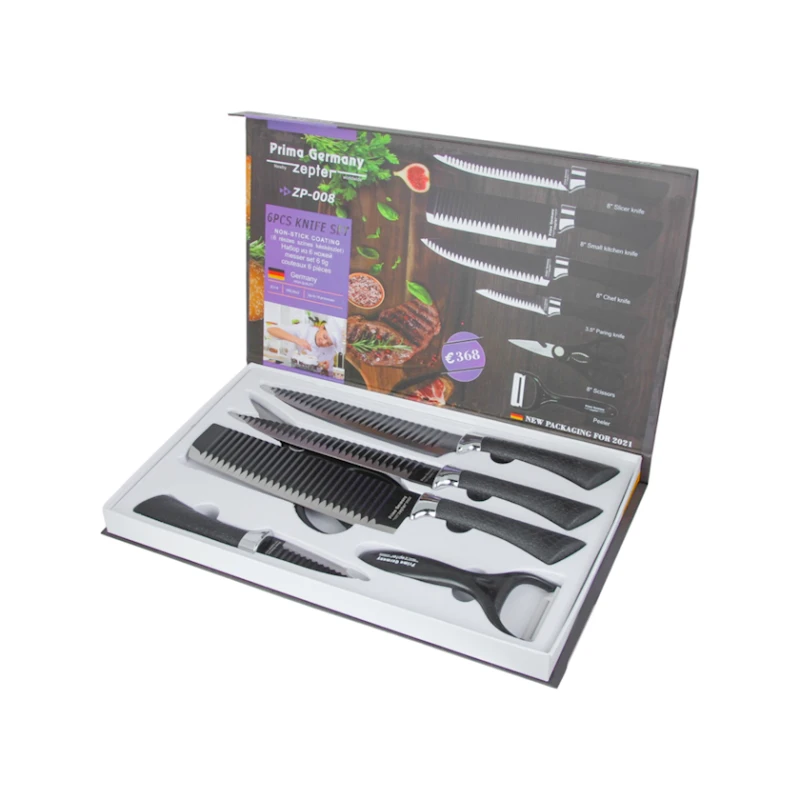 Набор ножей Nanofilter Zepter 1282-83, 6 шт Набор ножей Nanofilter Zepter 1282-83, 6 шт