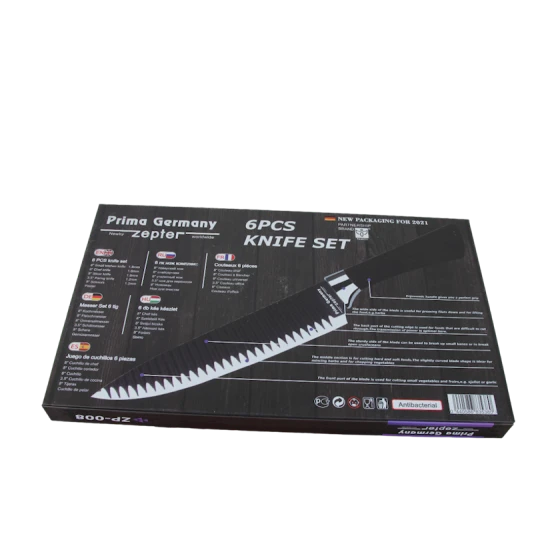 Набор ножей Nanofilter Zepter 1282-83, 6 шт Набор ножей Nanofilter Zepter 1282-83, 6 шт