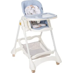 Стульчик для кормления NINO Honey, голубой Стульчик для кормления NINO Honey, голубой