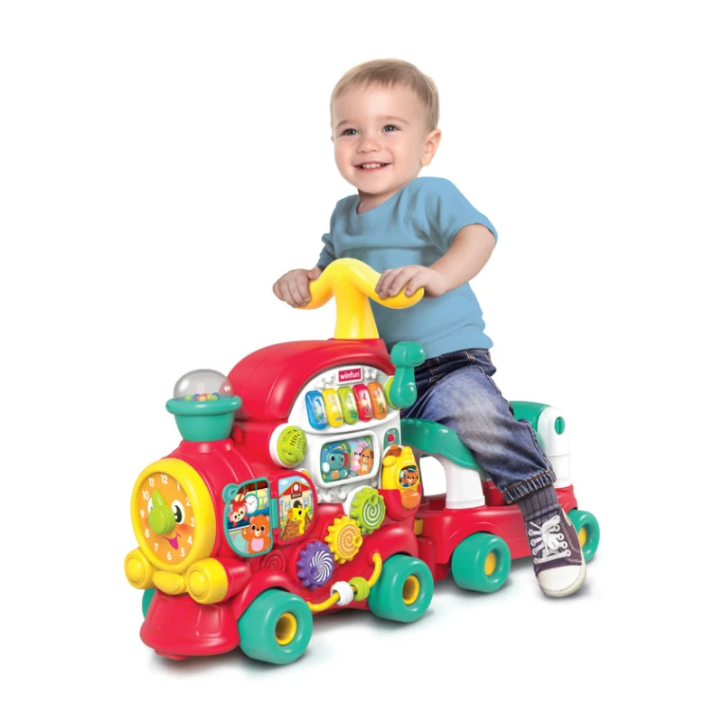 Ходунки Winfat Adventure Walker Ride-On Train, 36 месяцев
