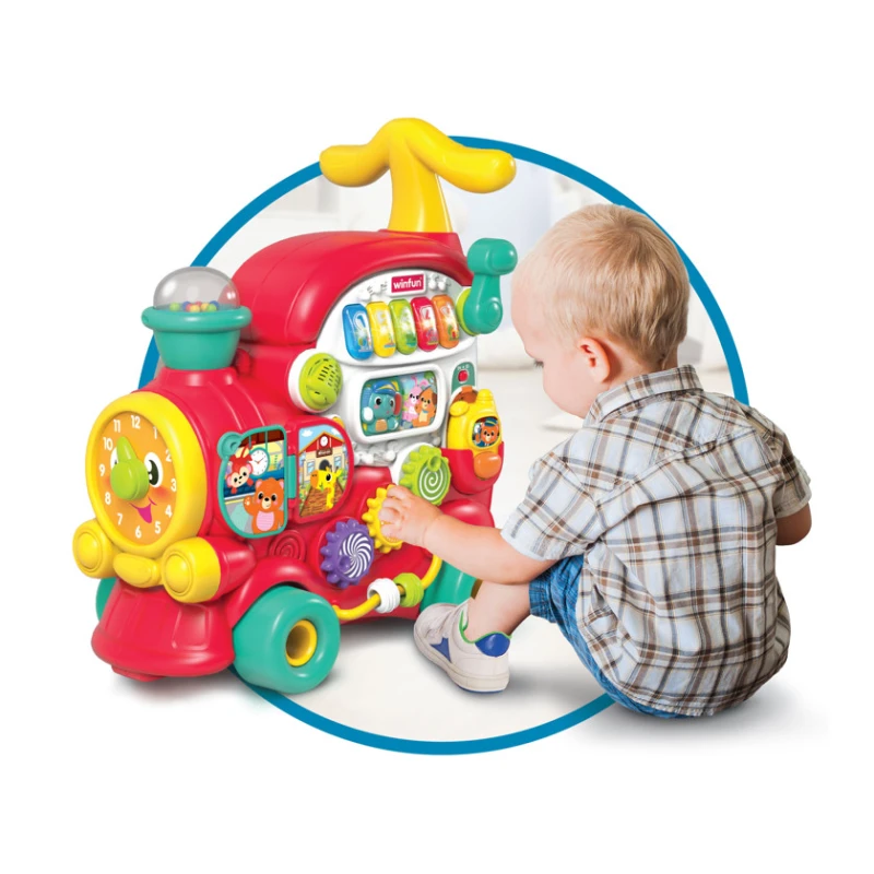 Ходунки Winfat Adventure Walker Ride-On Train, 36 месяцев