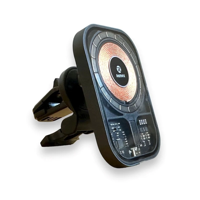 Автомобильный держатель Remax RM-C18 15W Black Автомобильный держатель Remax RM-C18 15W Black