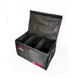 Avtomobil üçün çanta-orqanayzer Mitsubishi, 33x24x17 sm, qara Avtomobil üçün çanta-orqanayzer Mitsubishi, 33x24x17 sm, qara