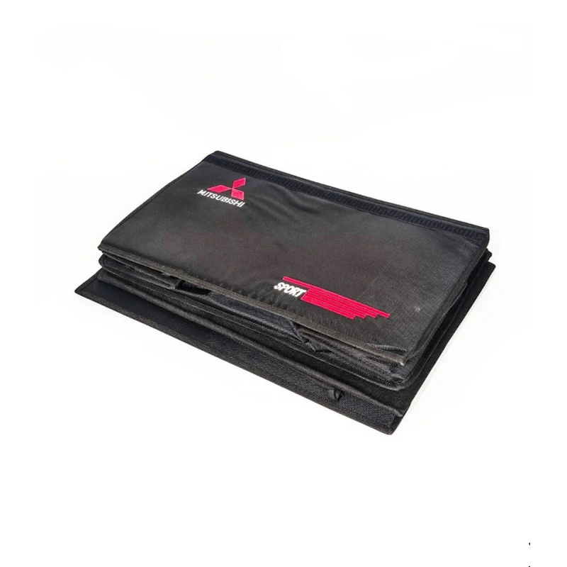 Avtomobil üçün çanta-orqanayzer Mitsubishi, 33x24x17 sm, qara