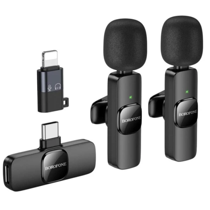 Микрофон Borofone BFK15 Black Микрофон Borofone BFK15 Black