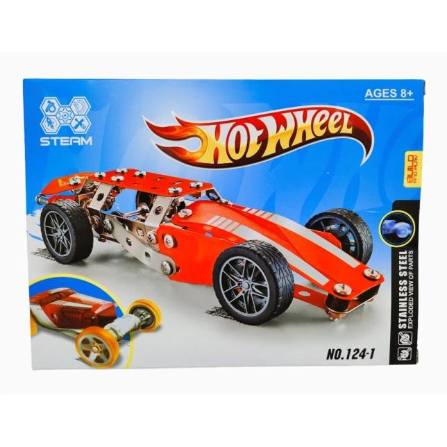 Металлический конструктор Hot Wheels Alasan_124-1 Металлический конструктор Hot Wheels Alasan_124-1