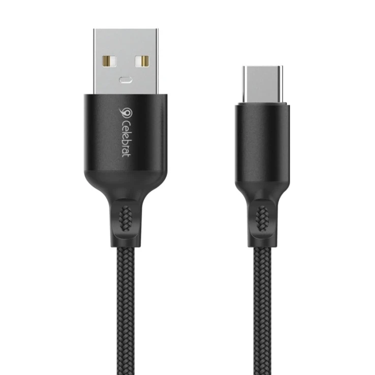 USB kabel Celebrat CB-32 USB to Type-C 15W USB kabel Celebrat CB-32 USB to Type-C 15W