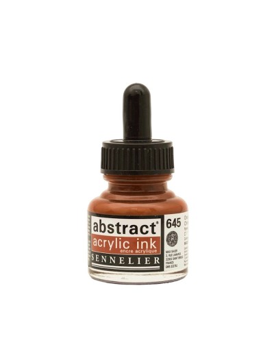 Akril boya Sennelier Abstract Acrylic 645 Chinese Orange, 30 ml