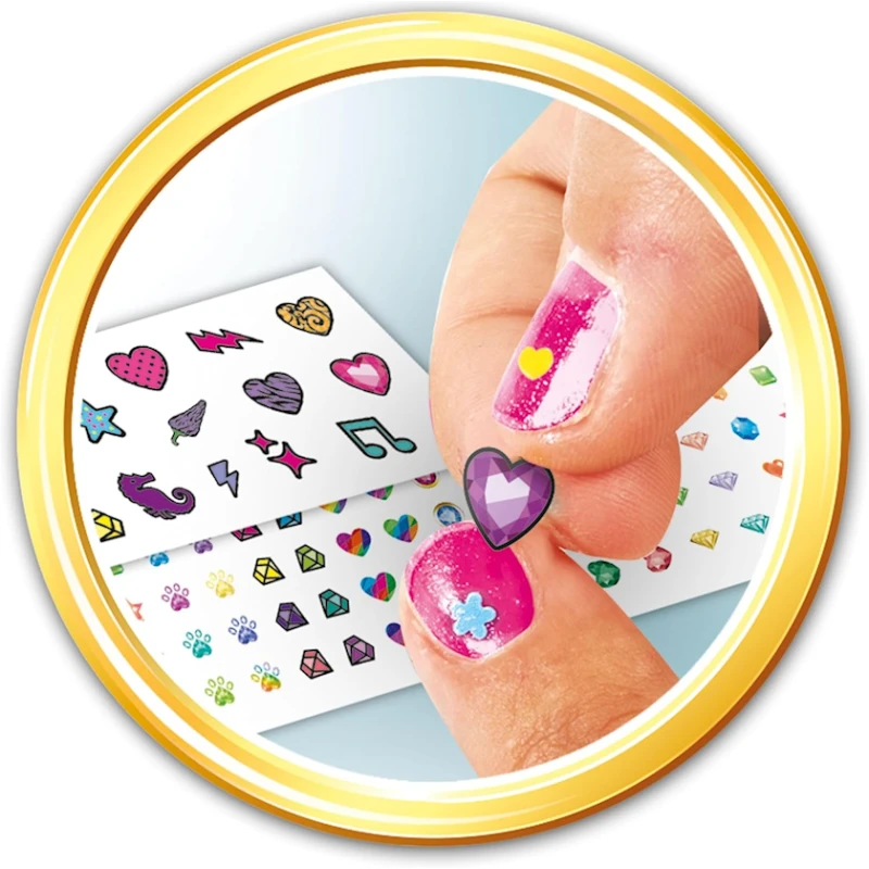 Uşaq üçün manikür dəsti Clementoni 18730, Nail Art Studio, 6+ yaş Uşaq üçün manikür dəsti Clementoni 18730, Nail Art Studio, 6+ yaş
