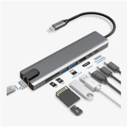 USB cihazı TYPE-C-dən HDtv 8-ə 1adapter 4 k USB cihazı TYPE-C-dən HDtv 8-ə 1adapter 4 k