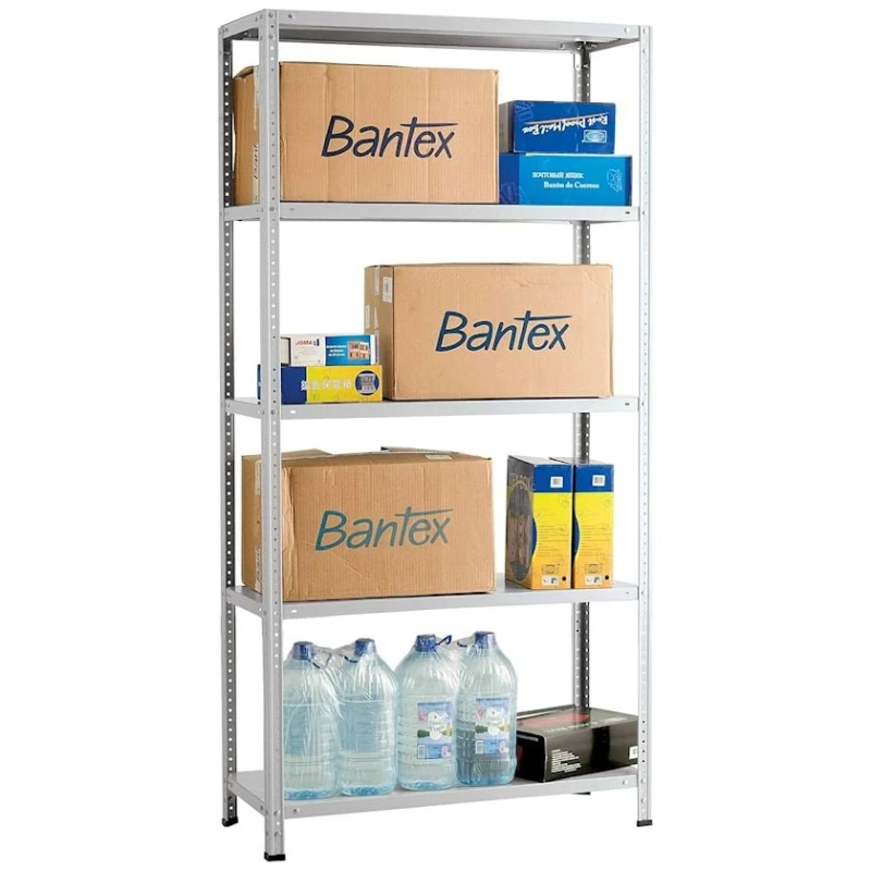 Стеллаж Практик MS Strong 220/100x40/4, серый Стеллаж Практик MS Strong 220/100x40/4, серый